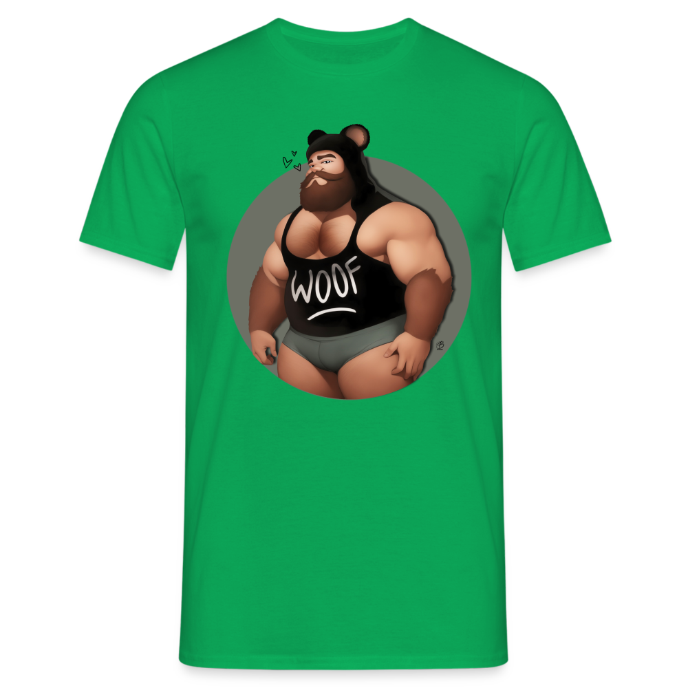 "Bear Lover" T-Shirt - kelly green