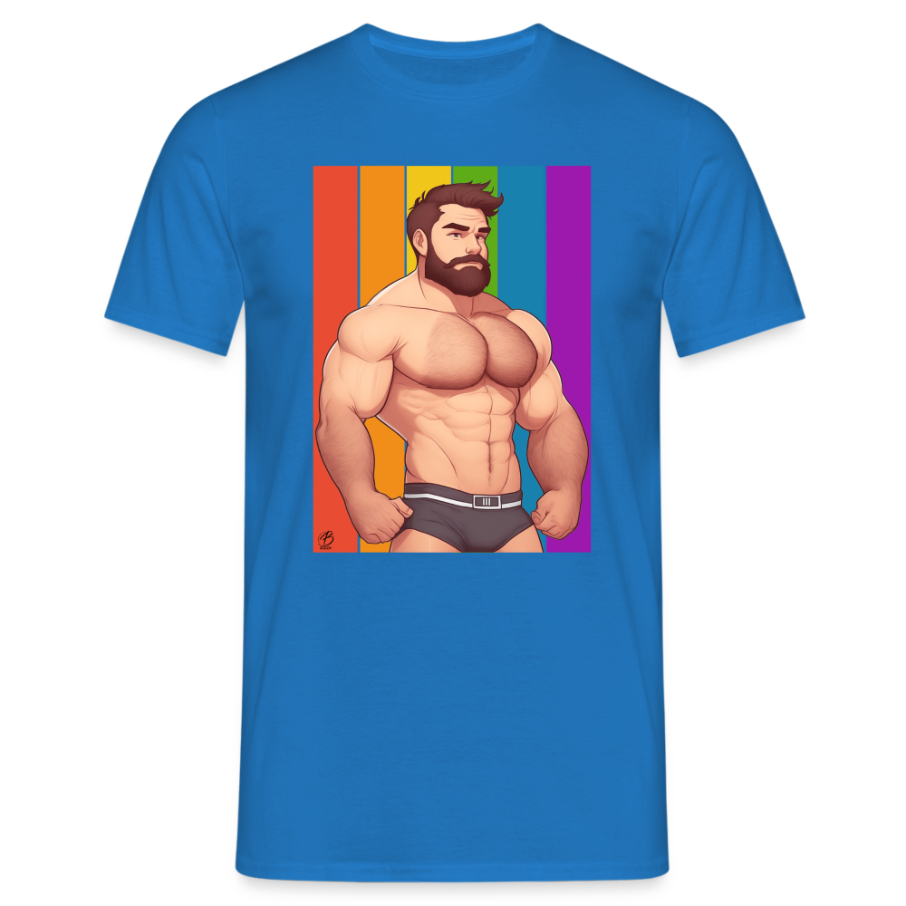 "Rainbow Daddy" T-Shirt - royal blue